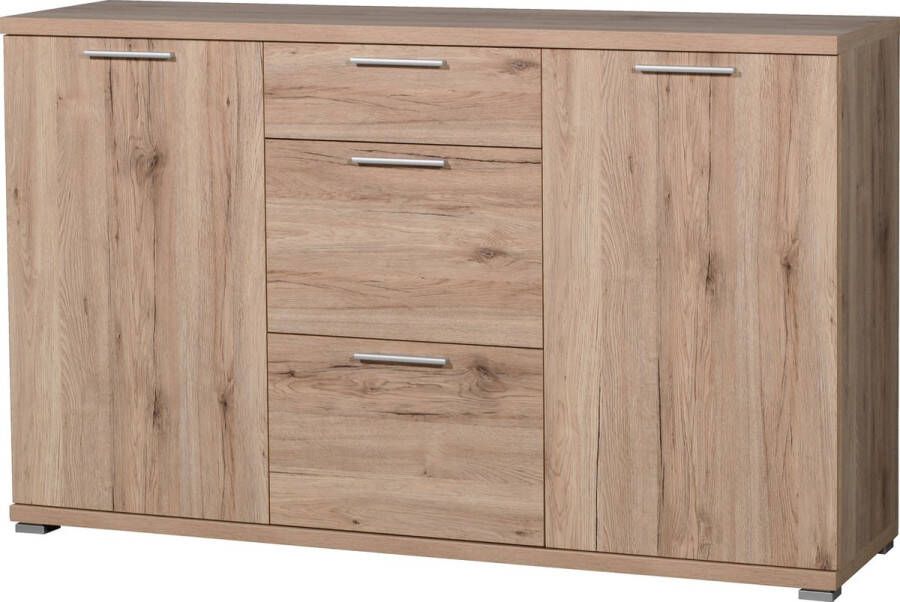 Dressoir Tosun Met 2 deuren & 3 lades - Foto 2