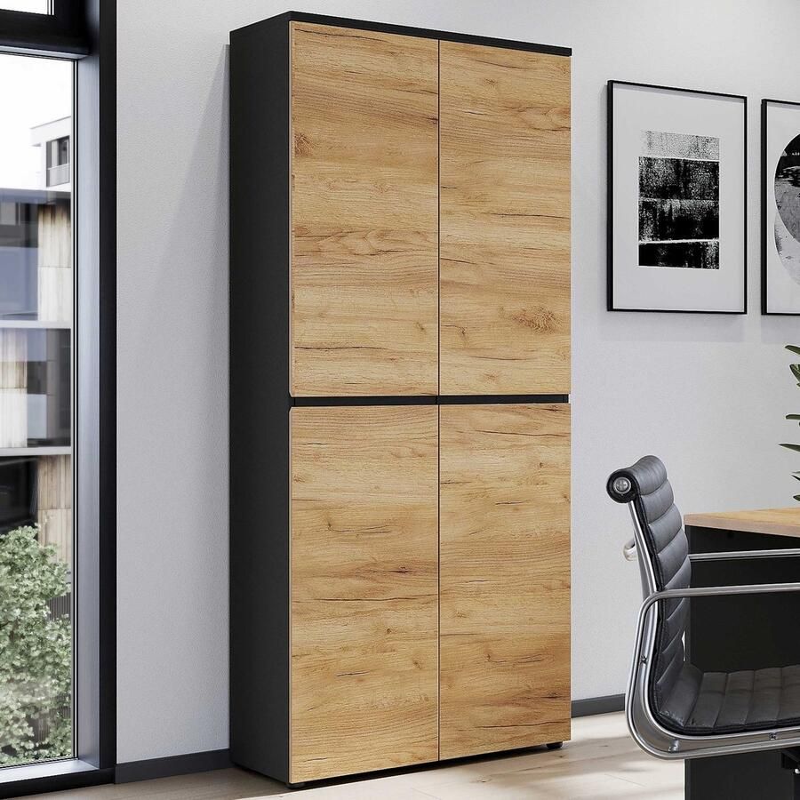 GERMANIA Archiefkast GW-Lissabon archiefkast met verstelbare legplanken en greeploos ontwerp