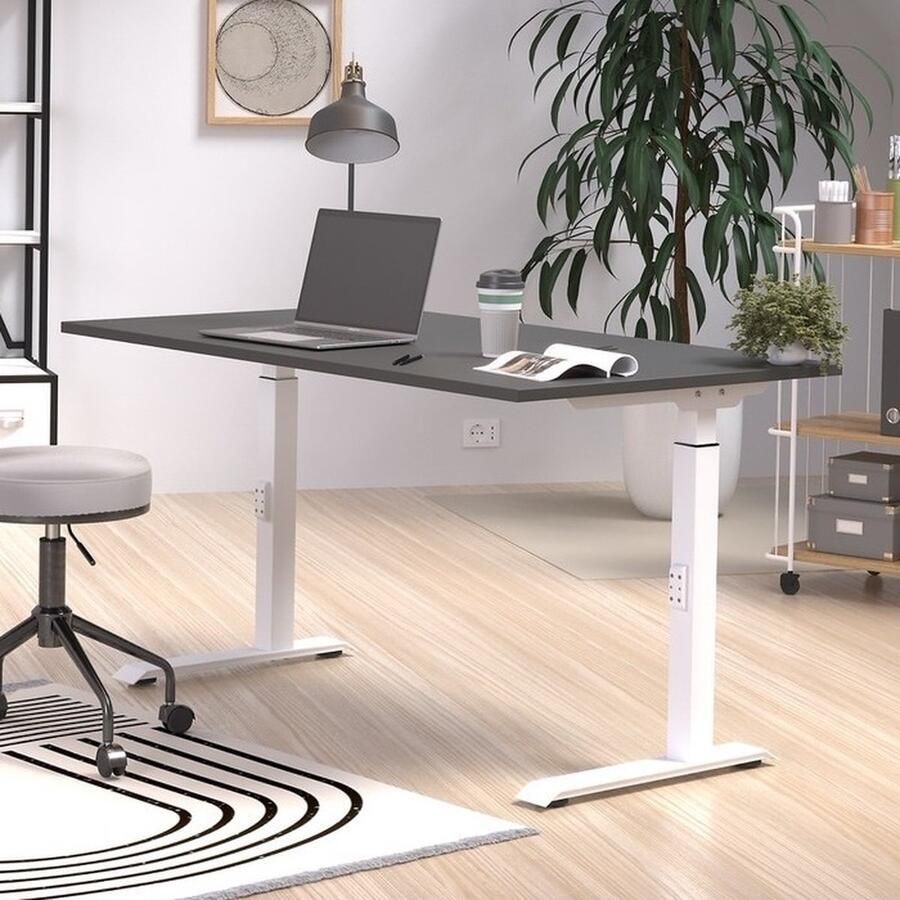 GERMANIA Bureau Downey hoogte verstelbaar van 68-91 cm beschikbaar in verschillende breedtes - Foto 2