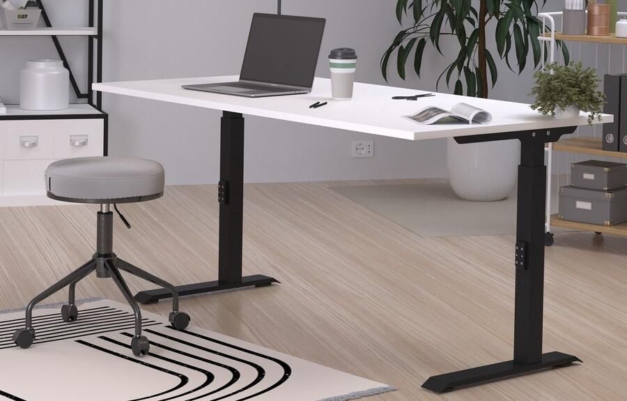 GERMANIA Bureau Downey hoogte verstelbaar van 68-91 cm beschikbaar in verschillende breedtes - Foto 3