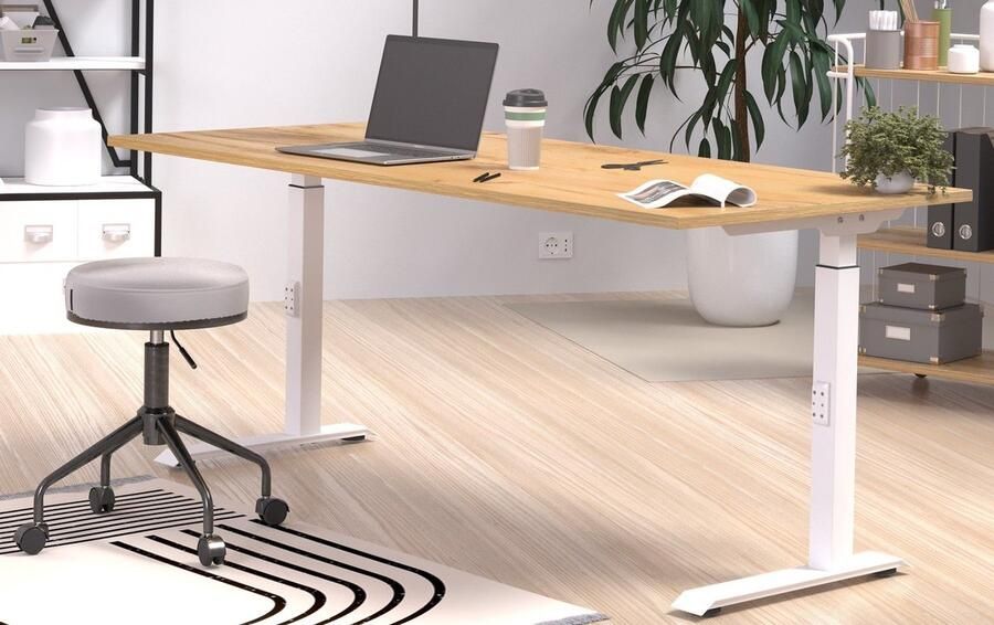 GERMANIA Bureau Downey hoogte verstelbaar van 68-91 cm beschikbaar in verschillende breedtes - Foto 3