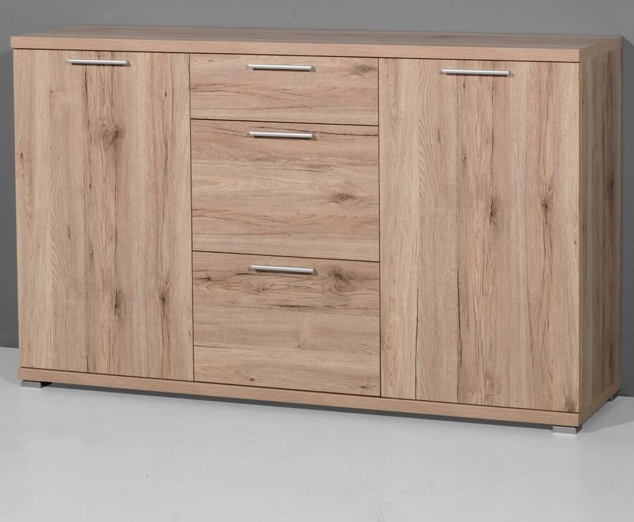 Dressoir Tosun Met 2 deuren & 3 lades