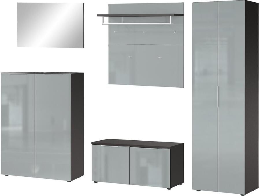 Germania Genova Halmeubelset Drie Grafiet Zilvergrijs - Foto 16