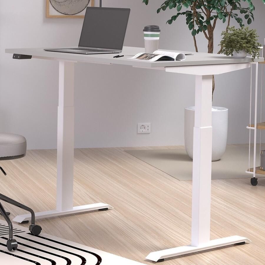 GERMANIA Bureau Jet elektrisch in hoogte verstelbaar moderne kleurvariaties breedte 120 140 160 180 cm made in germany - Foto 2