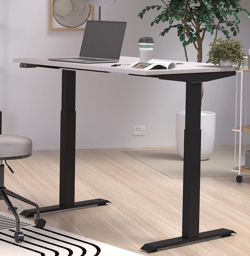 GERMANIA Bureau Jet elektrisch in hoogte verstelbaar moderne kleurvariaties breedte 120 140 160 180 cm made in germany - Foto 2