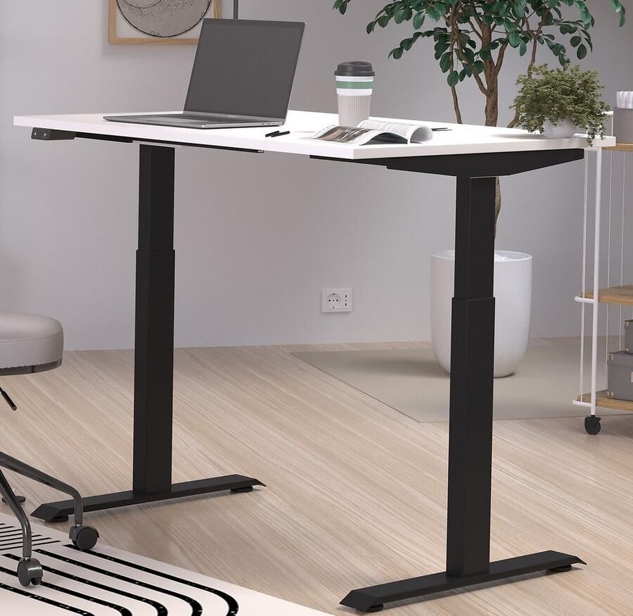 GERMANIA Bureau Jet elektrisch in hoogte verstelbaar moderne kleurvariaties breedte 120 140 160 180 cm made in germany - Foto 2