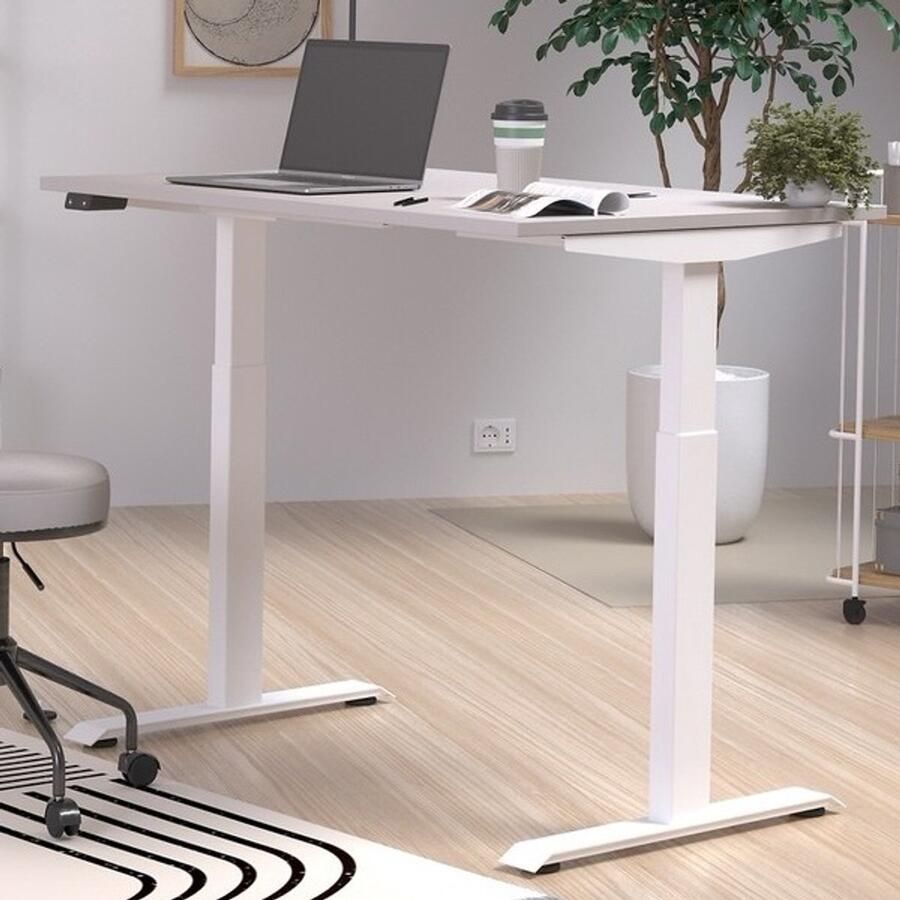 GERMANIA Bureau Jet elektrisch in hoogte verstelbaar moderne kleurvariaties breedte 120 140 160 180 cm made in germany - Foto 2