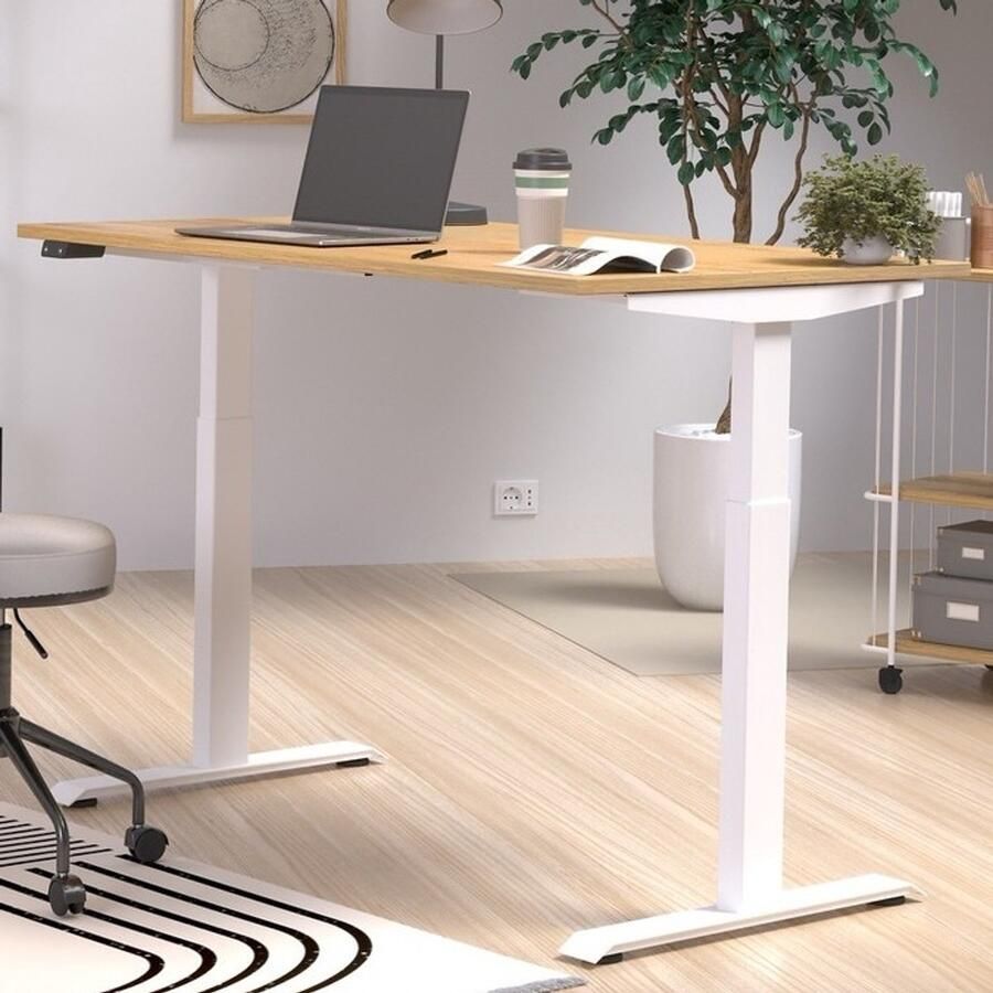 GERMANIA Bureau Jet elektrisch in hoogte verstelbaar moderne kleurvariaties breedte 120 140 160 180 cm made in germany - Foto 2