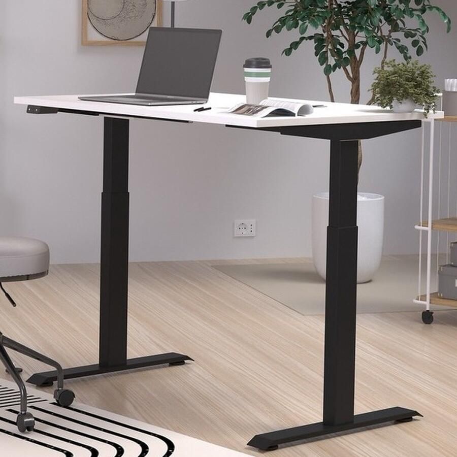 GERMANIA Bureau Jet elektrisch in hoogte verstelbaar moderne kleurvariaties breedte 120 140 160 180 cm made in germany - Foto 2