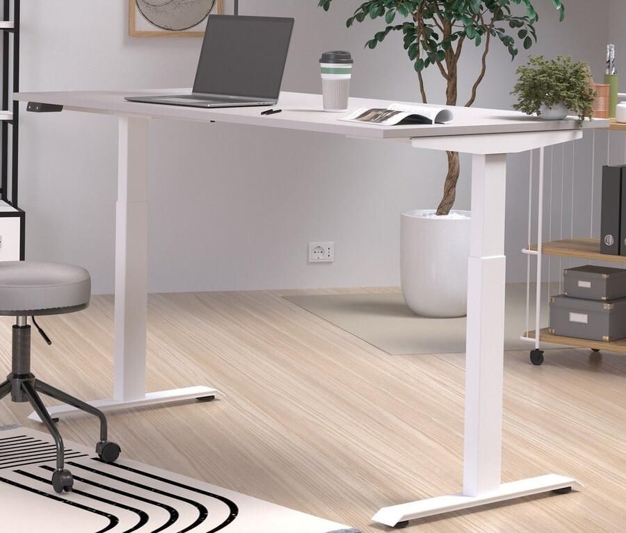 GERMANIA Bureau Jet elektrisch in hoogte verstelbaar moderne kleurvariaties breedte 120 140 160 180 cm made in germany - Foto 2