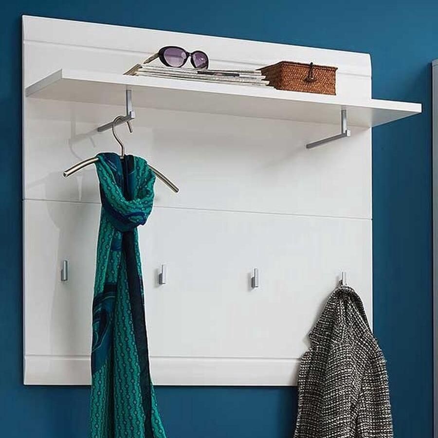 GERMANIA Halmeubelset Adana Kleur wit met hoogglans fronten (set 6-delig)