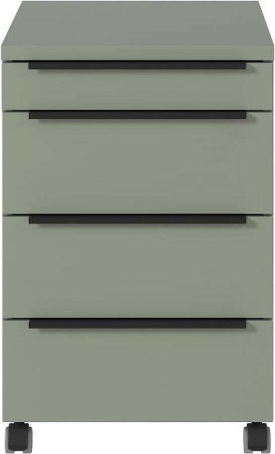 GERMANIA Kastje op wieltjes Milaan met 4 lades optioneel met lade demping - Foto 4