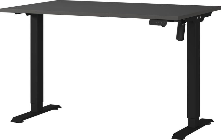GERMANIA Bureau Boras elektrisch in hoogte verstelbaar Breedte 120 140 160 cm metalen frame in versch. kleuren Made in Germany - Foto 3
