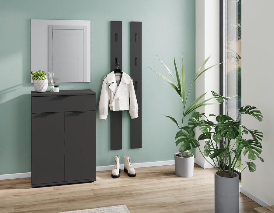 GERMANIA Schoenenkast Stanton Schoenenkast met een lade en twee deuren