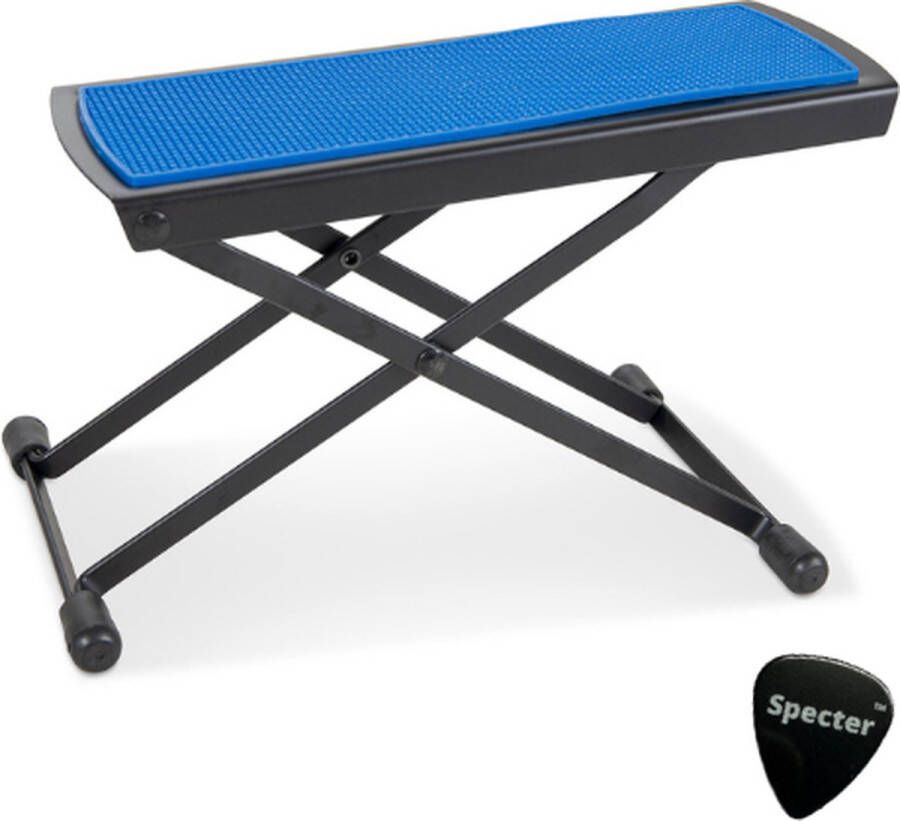 GEWA Specter Gewa Voetenbankje met Specter Plectrum Voetensteun voor Gitaristen