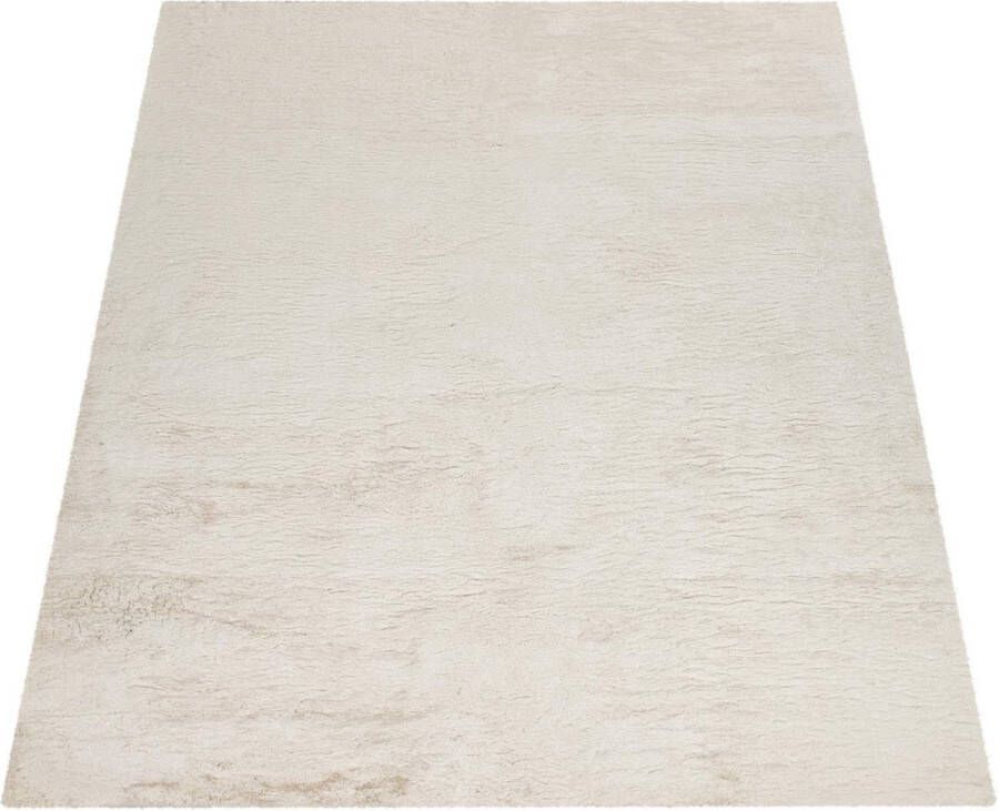 Geweo Vloerkleed Tapijt Tapijtenloods Fluffy Vloerkleden 160 * 200 Beige