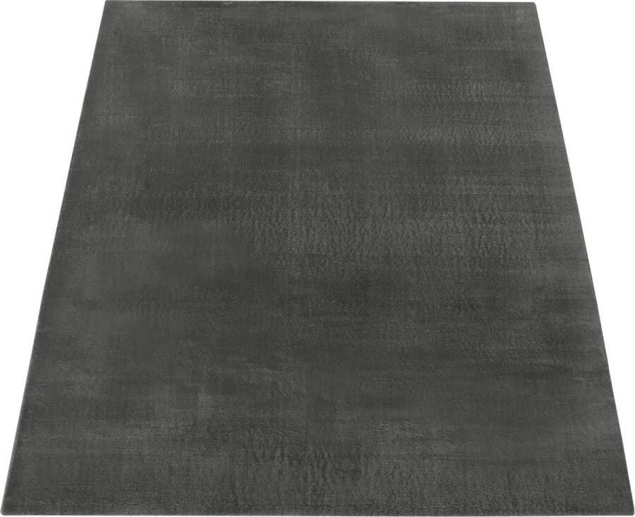 Geweo Vloerkleed Tapijt Tapijtenloods Shaggy Vloerkleed Vloerkleden 120*160cm Donkergrijs