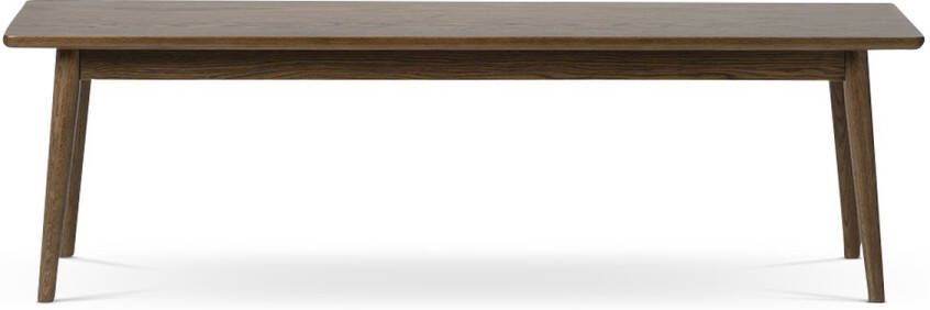 Gewoonstijl Olivine Boas houten eetkamerbank gerookt eiken 150 cm - Foto 1