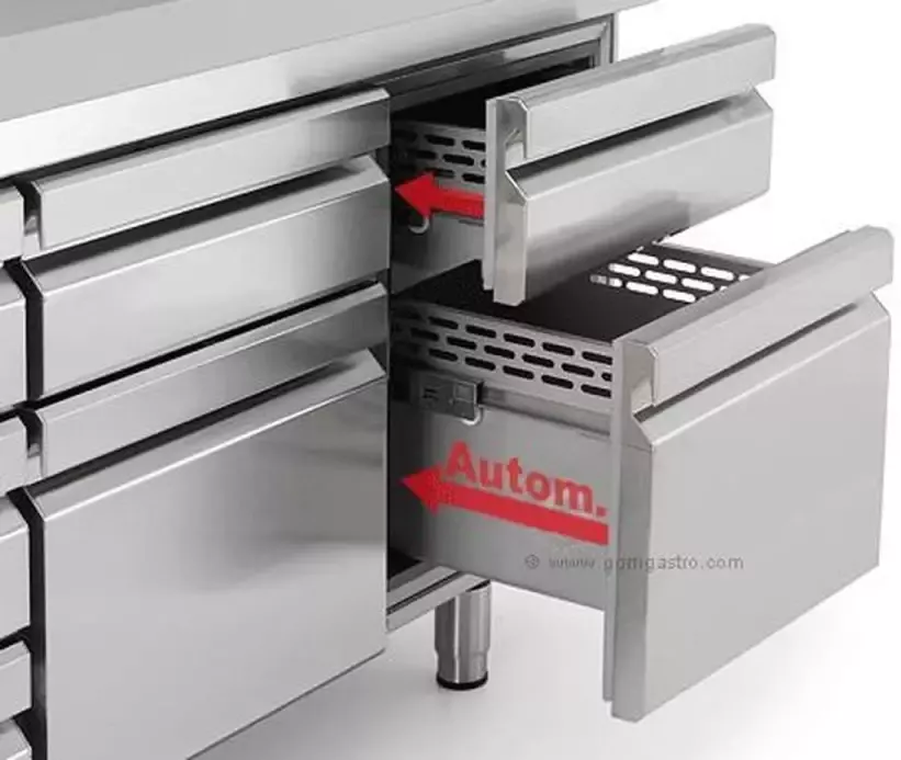 GGM Gastro Ladeblok opgebouwd uit: 1x 2 3 en 1x 1 3