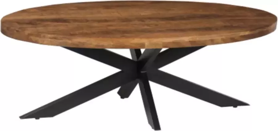 Rousseau Salontafel Madeira 130 x 70 x 45 Mangoliahouten design - Foto 4