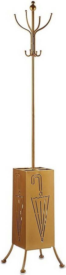 Gift deco Kapstok Paraplu Gouden Metaal (34 x 188 x 34 cm)