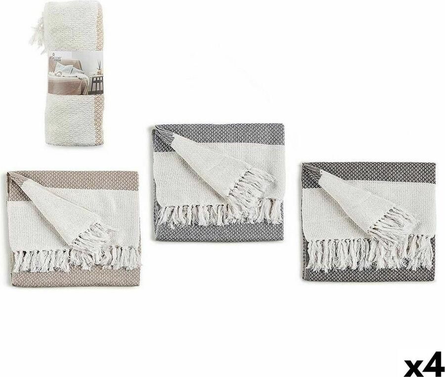 Gift Decor Bankhoes Punten 130 x 160 cm (4 Stuks)