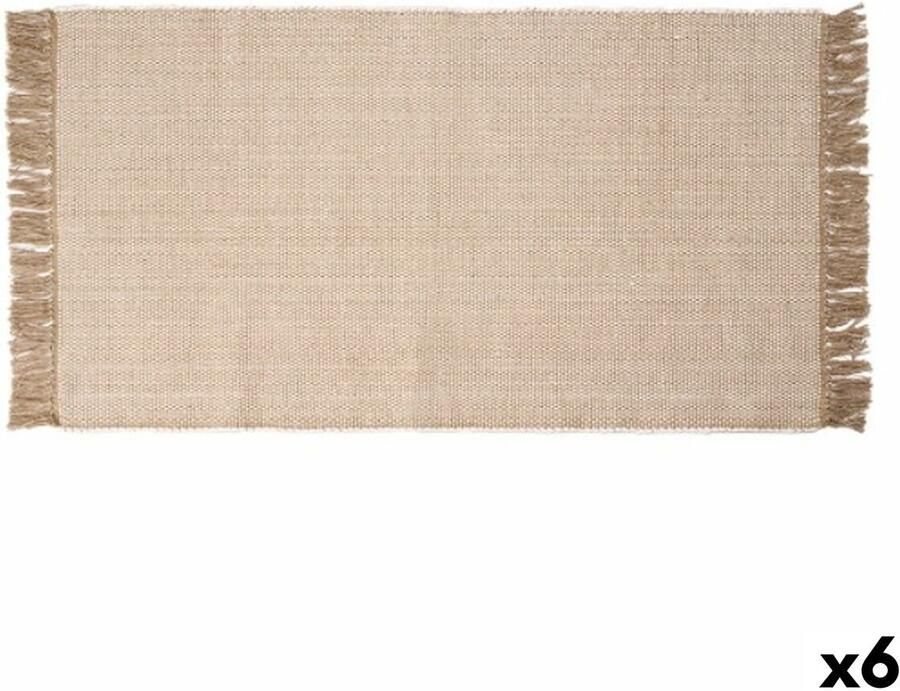 Gift Decor Tapijt Beige 140 x 80 cm (6 Stuks)
