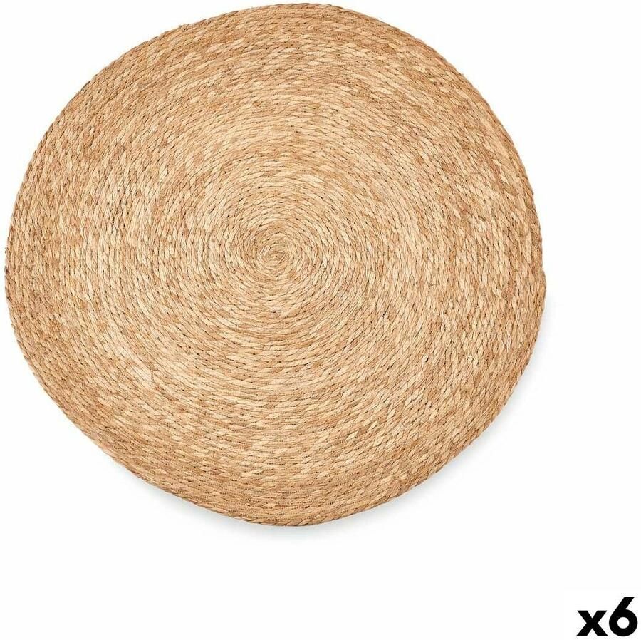 Gift Decor Tapijt LR23151-80 Natuurlijk Esparto 80 x 2 x 80 cm (6 Stuks)