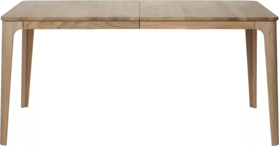 Hioshop Amalfi Eetkamertafel 90x160 210 Cm Incl. 1 Extra Plank Eiken Decor. - Foto 2