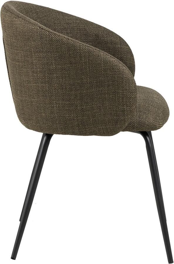 By fonQ basic Embrace Eetkamerstoel Donkergroen