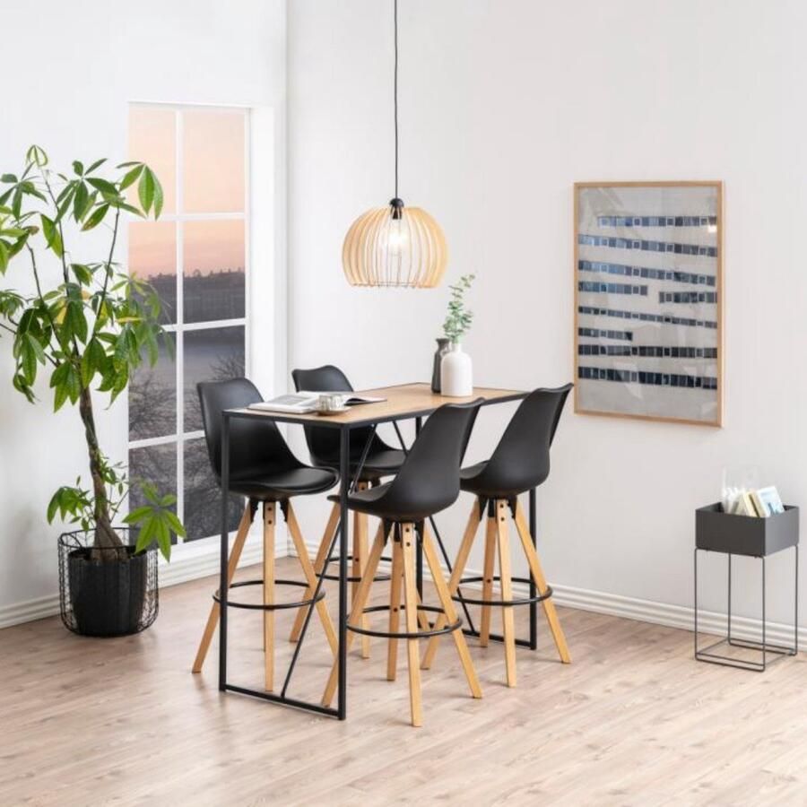 Pit-Art Barkruk Set van 2 Sophie Zwart Default