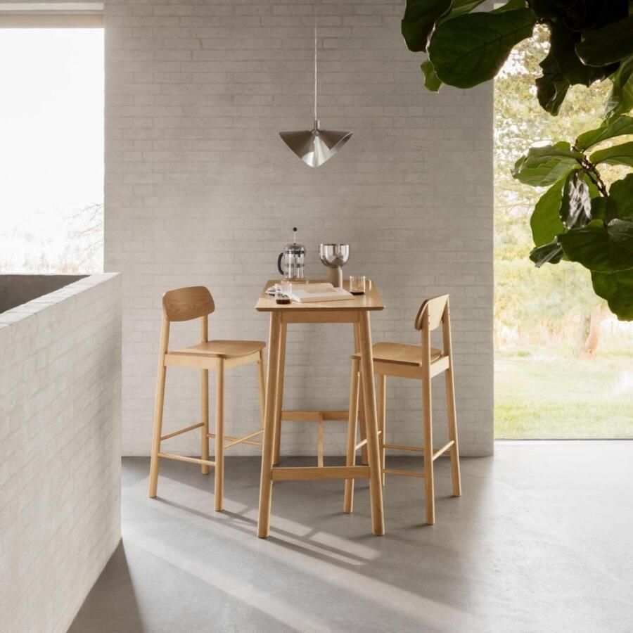 Giga Living SenS-Line Decoratie Ster met Standaard Naturel Recycled Teakhout