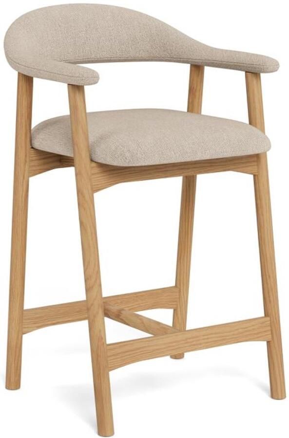 Giga Living Barstoel Dax Caso Zand - Foto 3