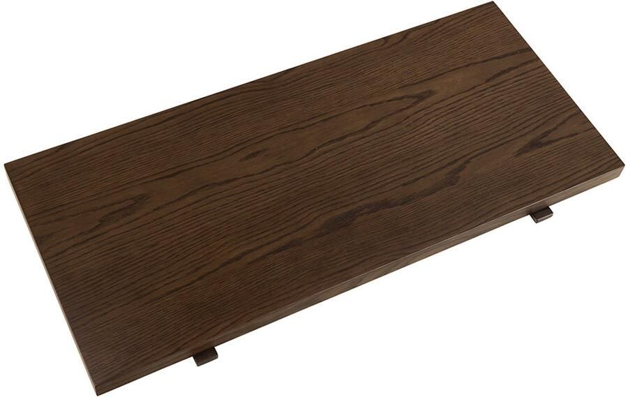 Bendt Verlengblad Mads t.b.v. Eettafel Mads Set van 2 stuks Bruin - Foto 2