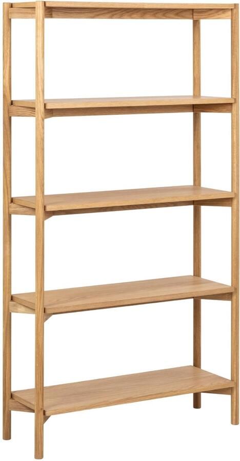 Giga Living Boekenkast Ronna Eikenfineer Naturel 160cm - Foto 2