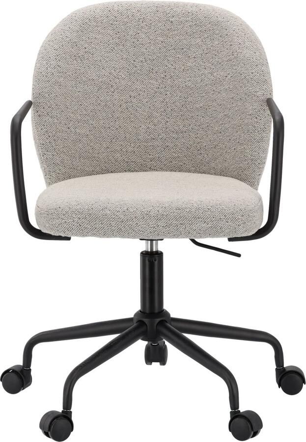 Emob Bureaustoel Patricia hoogte verstelbaar beige stof Bureaustoelen zonder armleuning Beige Stof Bureaustoelen zonder armleuning Op voorraad