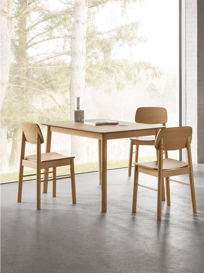 Giga Living Decoratie Ster met Standaard Teakhout 82x12x88cm SenS-Line