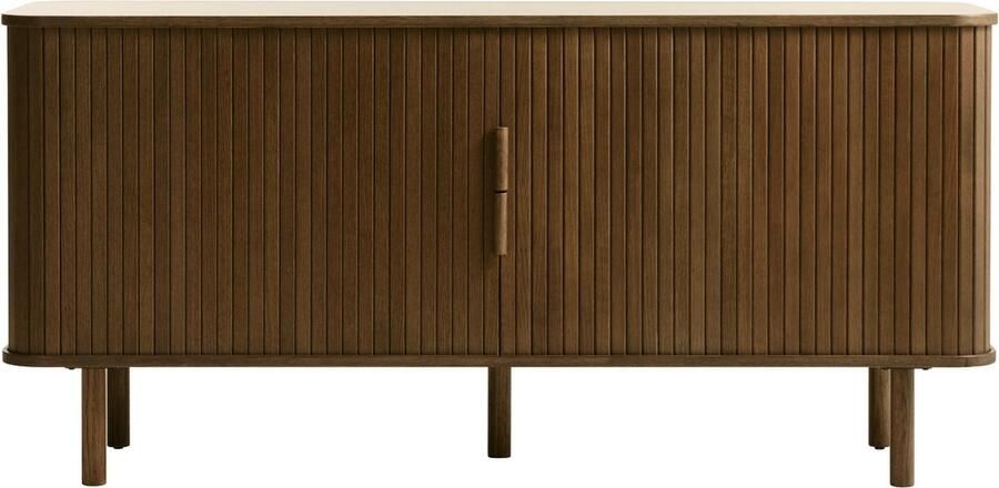 Giga Living Dressoir Bruin Eikenhout Gewicht 44kg 160x45x76cm