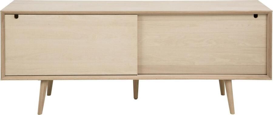 Giga Living Hjem Interiors Tilda Blank Eiken Dressoir met Schuifdeuren en 5-Lades