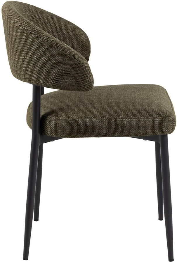 Bendt Eetkamerstoel Britney Structuurstof Groen