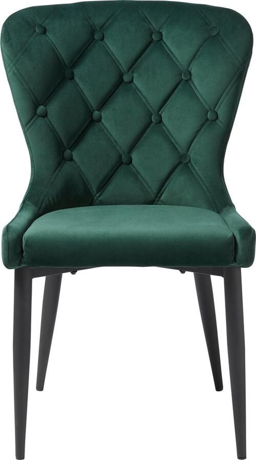 Home24 Gestoffeerde stoel Kaman(set van 2 ) Red Living - Foto 2