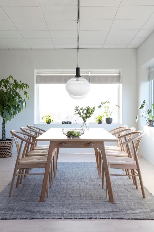 Giga Living Eetkamerstoel Irenka Met Armleuning Paper Plaits Off White Set van 2 - Foto 2