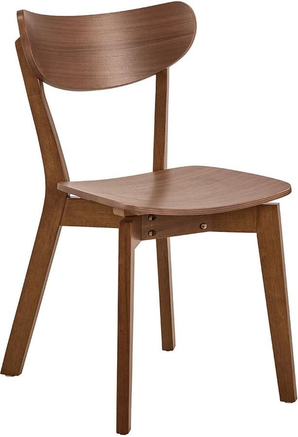 Giga Living Eetkamerstoel Levi Naturel Hout Zithoogte 42 5cm Set van 2 - Foto 2