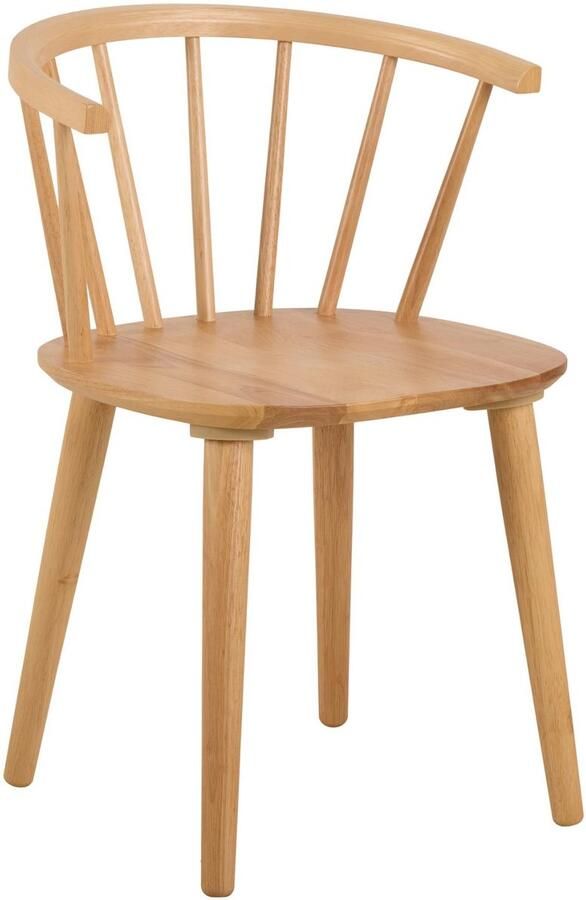 Giga Living Eetkamerstoel Naturel Hout 51 5x51x75 cm Eetkamerstoel Ite Naturel Set van 2 - Foto 2