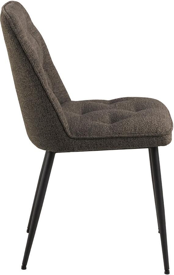 Giga Living Eetkamerstoel Zion Grijs