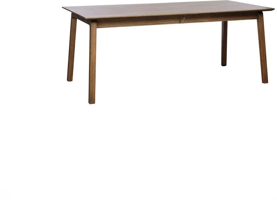Giga Living Eettafel Bari Donkerbruin 95x190-290x75 cm