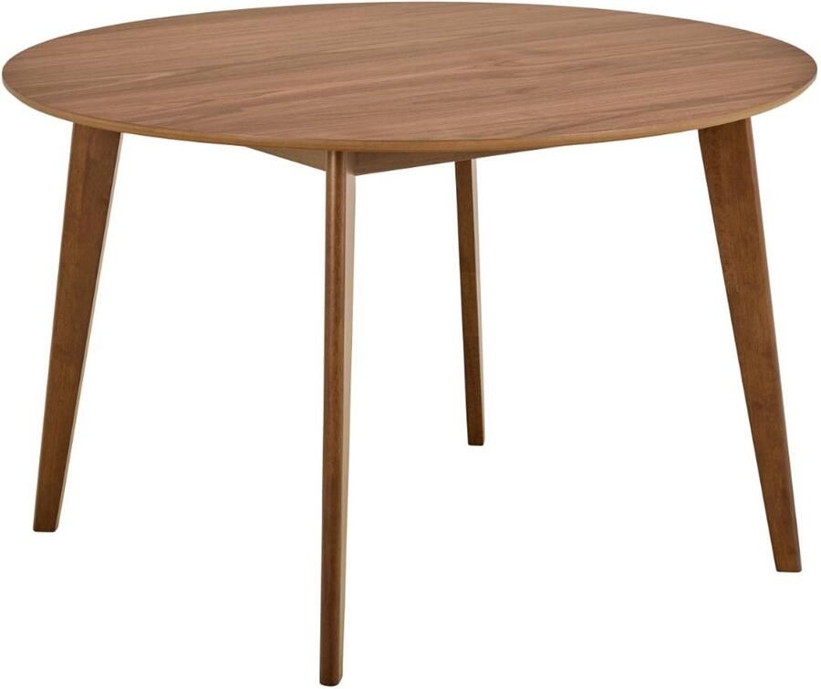 Giga Living Eettafel Walnoot MDF 105x105x76 cm Eettafel Levi Walnoot - Foto 3