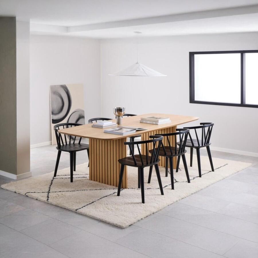 Bendt Eettafel Olivier Eiken 220 x 105cm Naturel