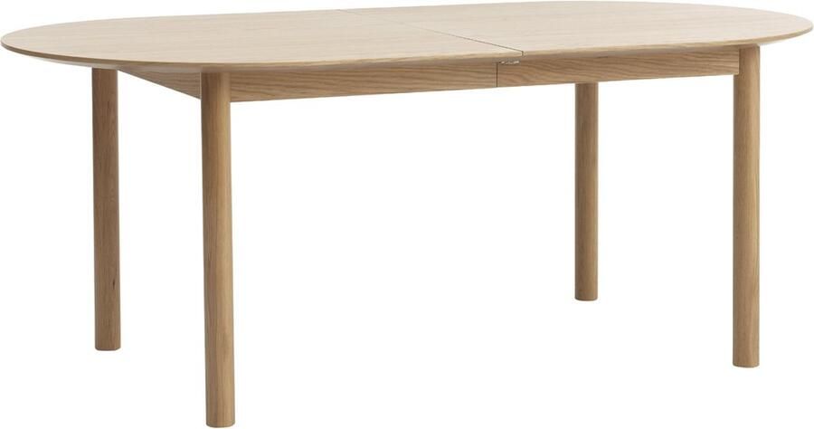 Giga Meubel Giga Living Eettafel Ovaal Naturel Eikenhout 280x100x75cm Gallina