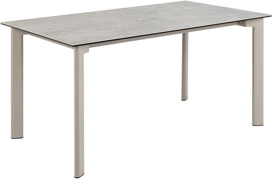 Giga Living Eettafel Siger Rechthoek Grijs Keramiek 160x90x75cm - Foto 2